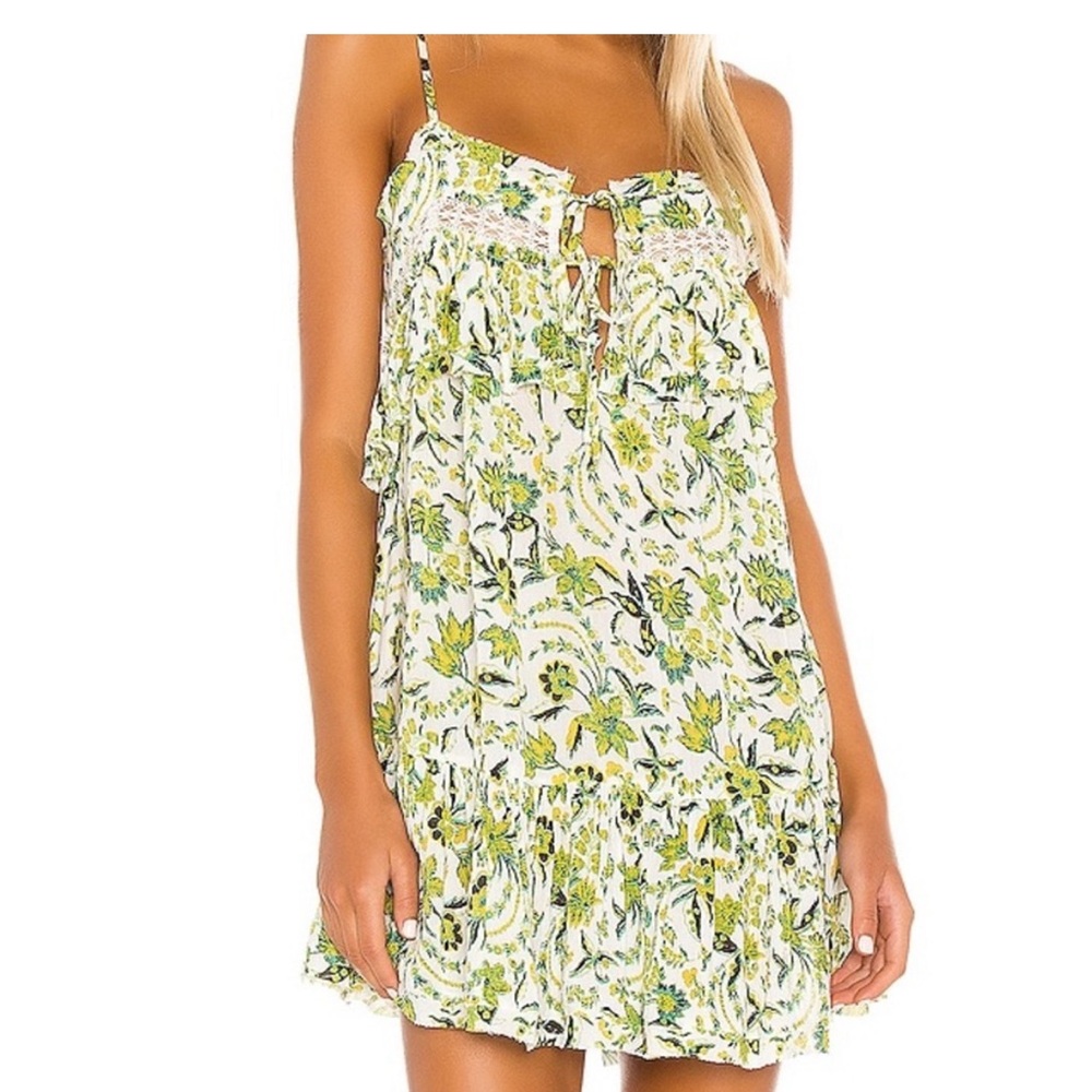 Free People Ruffle Mini Dress - Picture 7 of 7